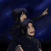 Sasuke-kun and Itachi-san star gazing time